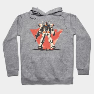 Winged Warriors: Gundam Wing, Mecha Epic, and Anime-Manga Legacy Unleashed Hoodie